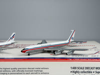 Britannia Airways Boeing 737-200 & 707-300 1:400 Gemini Jets G-BAZH & G-AYSI (GJBAL610)