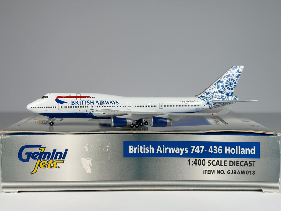 British Airways Boeing 747-400 1:400 Gemini Jets G-CIVN (GJBAW018)