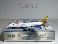 British Airways Boeing 747-400 1:400 Gemini Jets G-CIVP (GJBAW019)