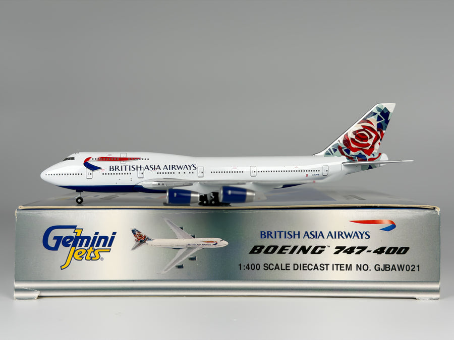 British Airways Boeing 747-400 1:400 Gemini Jets G-CIVB (GJBAW021)