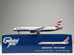 British Airways Boeing 757-200 1:400 Gemini Jets G-CPET (GJBAW1014)