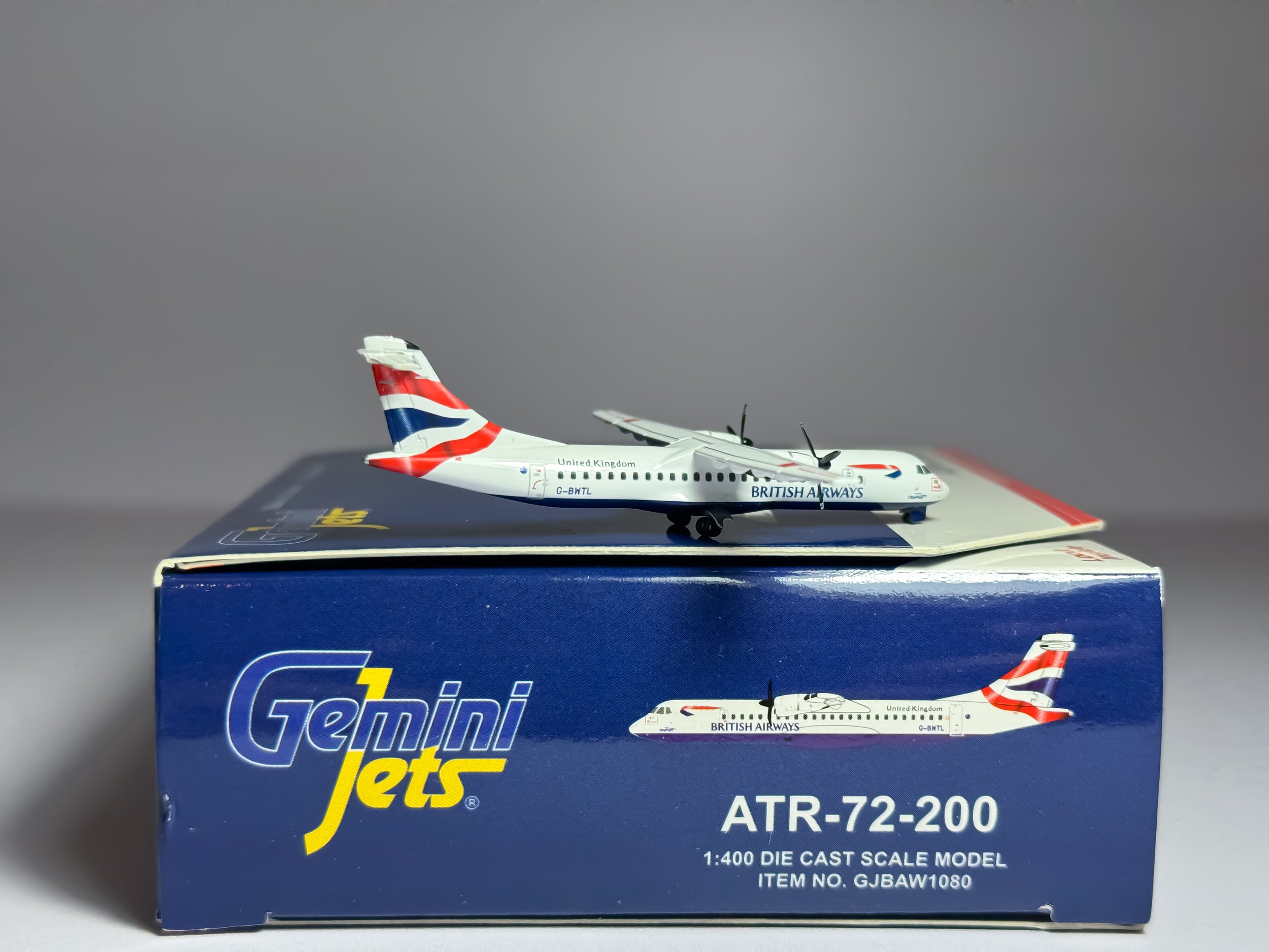 British Airways ATR 72-200 1:400 Gemini Jets G-BWTL (GJBAW1080)