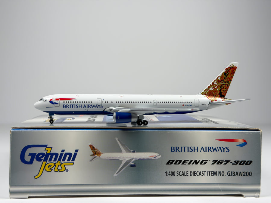 British Airways Boeing 767-300 1:400 Gemini Jets G-BNWJ (GJBAW200)
