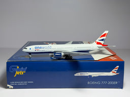 British Airways Boeing 777-200 1:400 Gemini Jets G-YMMR (GJBAW2194)