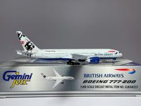 British Airways Boeing 777-200 1:400 Gemini Jets G-VIIT (GJBAW257)