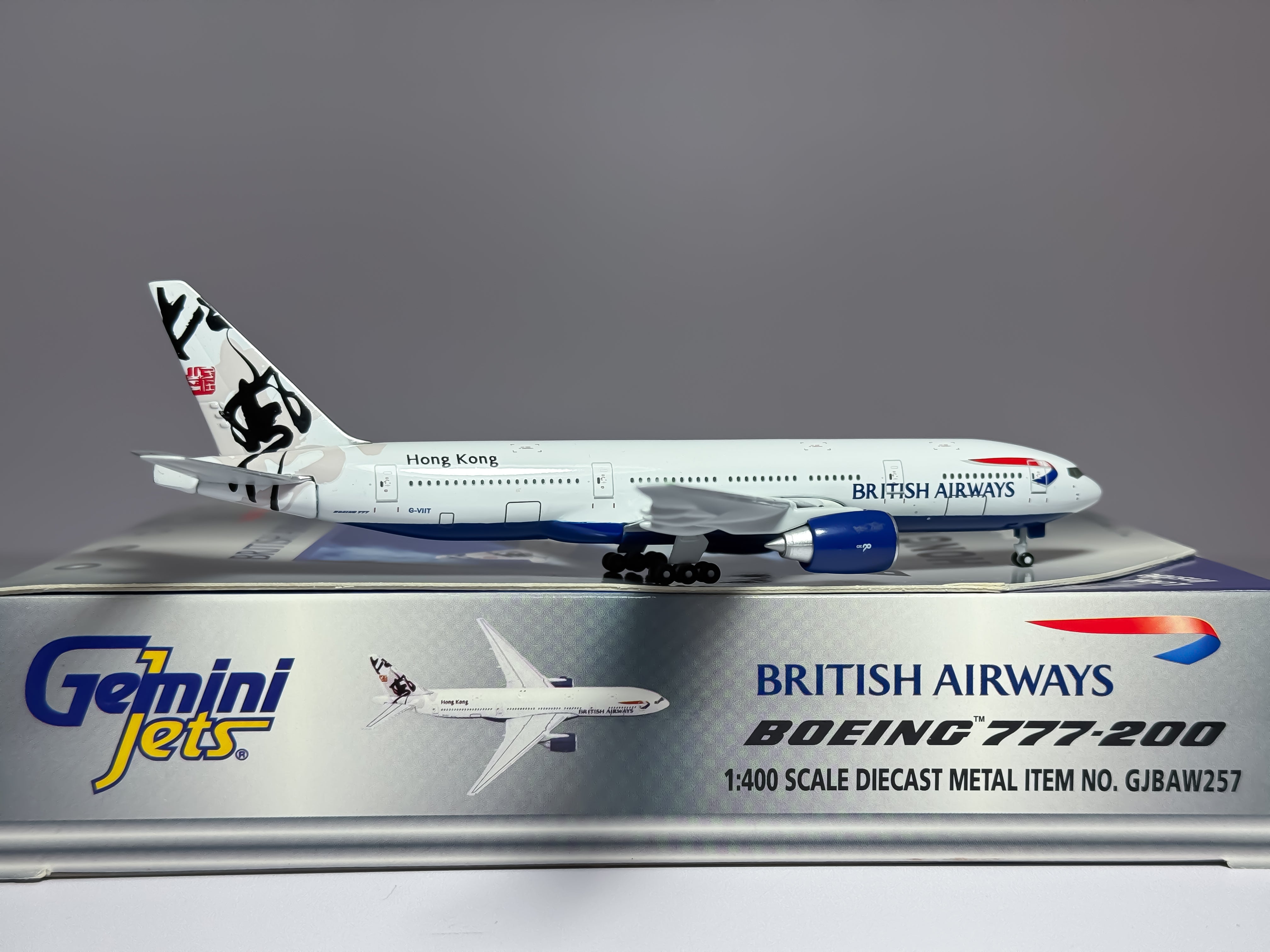 British Airways Boeing 777-200 1:400 Gemini Jets G-VIIT (GJBAW257)