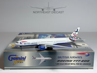 British Airways Boeing 777-200 1:400 Gemini Jets G-VIIN (GJBAW269)