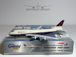 British Asia Airways Boeing 747-400 1:400 Gemini Jets G-CIVA (GJBAW275)