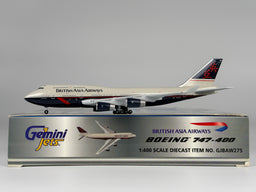 British Asia Airways Boeing 747-400 1:400 Gemini Jets G-CIVA (GJBAW275)