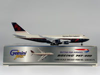 British Asia Airways Boeing 747-400 1:400 Gemini Jets G-CIVA (GJBAW275)