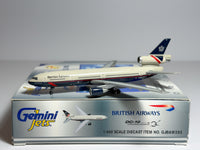 British Airways McDonnell Douglas DC-10-30 1:400 Gemini Jets G-BEBM (GJBAW293)