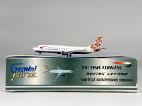 British Airways Boeing 737-400 1:400 Gemini Jets G-DOCT (GJBAW486)