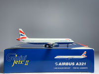 British Airways Airbus A321 1:400 Gemini Jets G-EUXD (GJBAW579)