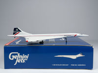 British Airways Aerospatiale/BAC Concorde 1:400 Gemini Jets G-BOAB (GJBAW612)