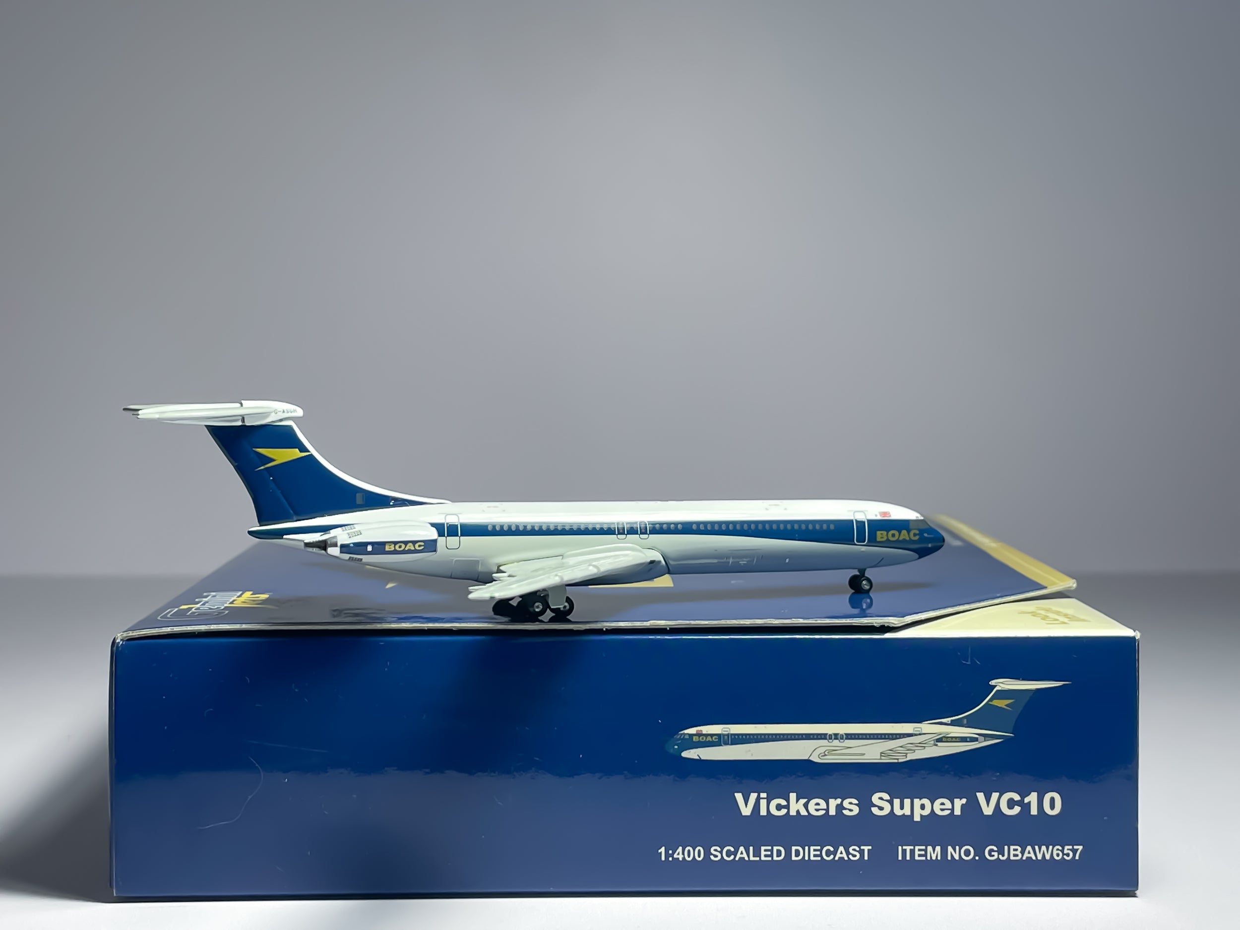 BOAC Vickers VC-10 1:400 Gemini Jets G-ASGH (GJBAW657)