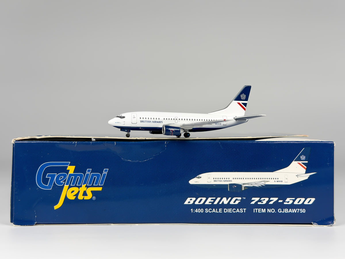 British Airways Boeing 737-500 1:400 Gemini Jets G-MSKB (GJBAW750)