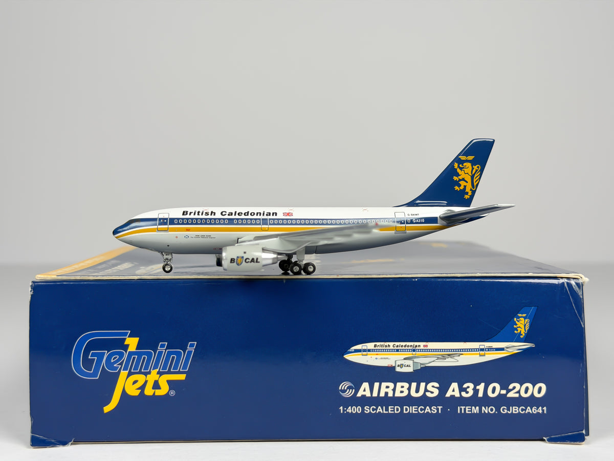 British Caledonian Airbus A310-300 1:400 Gemini Jets G-BKWT (GJBCA641)