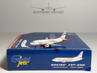 British Midland (BMI) Boeing 737-500 1:400 Gemini Jets G-BVKB (GJBMI409)