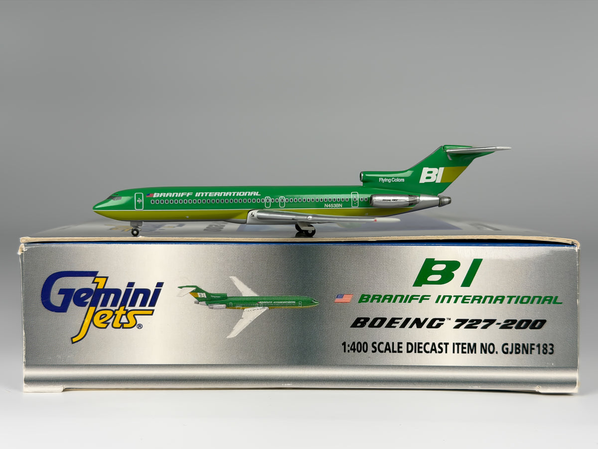 Braniff International Boeing 727-200 1:400 Gemini Jets N453BN (GJBNF183)