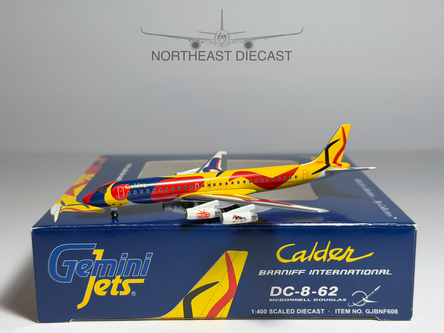 Braniff Douglas DC-8-62 1:400 Gemini Jets N1805 (GJBNF608)