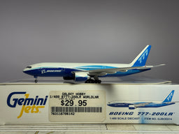 Gemini Jets 1:400 Rollout Boeing 777-200LR House livery GJBOE614
