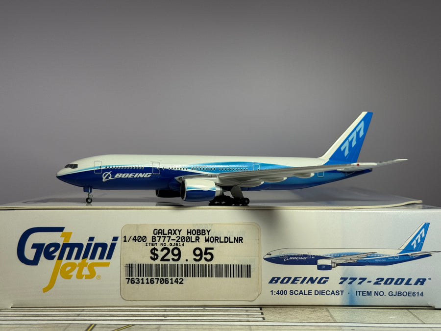 Gemini Jets 1:400 Rollout Boeing 777-200LR House livery GJBOE614