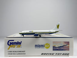 Miami Air Boeing 737-800 1:400 Gemini Jets N738MA (GJBSK450)