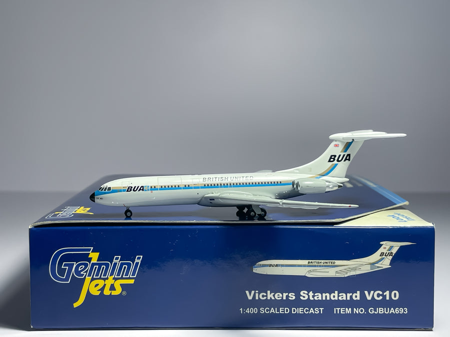 British United Airways (BUA) Vickers VC-10 1:400 Gemini Jets G-ASIX (GJBUA693)