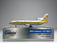 British West Indian Airways (BWIA) Lockheed L-1011 1:400 Gemini Jets 9Y-TGN (GJBWA039)