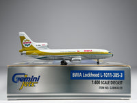 British West Indian Airways (BWIA) Lockheed L-1011 1:400 Gemini Jets 9Y-TGN (GJBWA039)