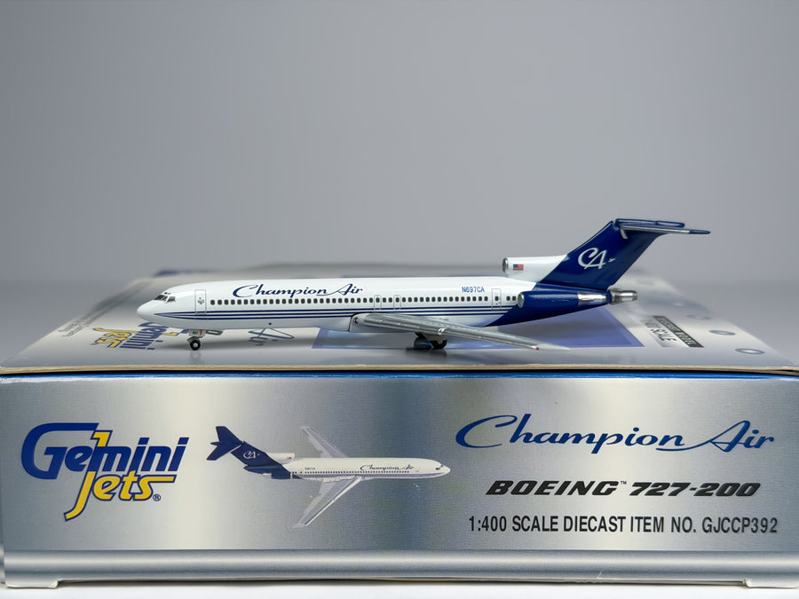 Champion Air Boeing 727-200 1:400 Gemini Jets N697CA (GJCCP392)