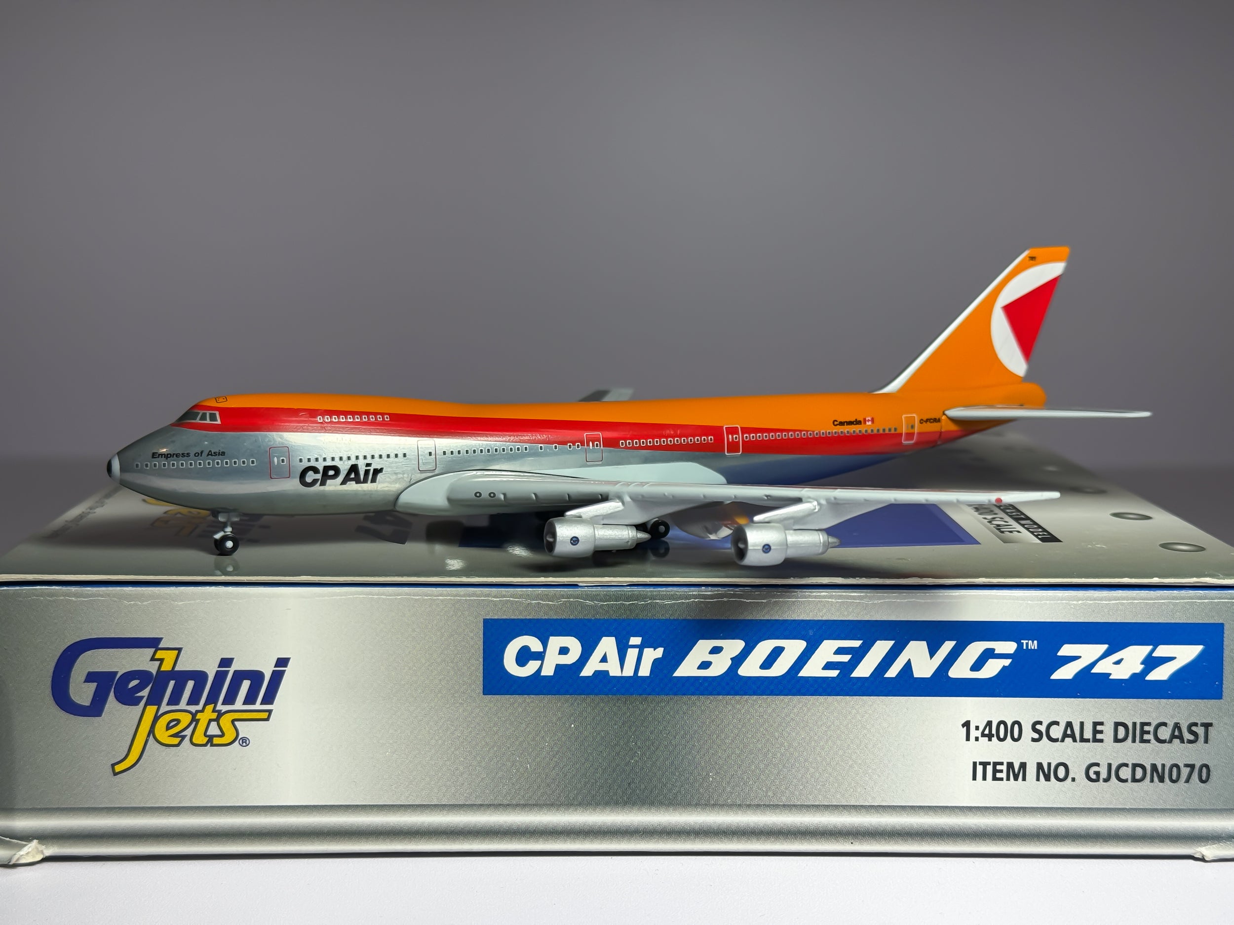CP Air Boeing 747-200 1:400 Gemini Jets C-FCRA (GJCDN070)