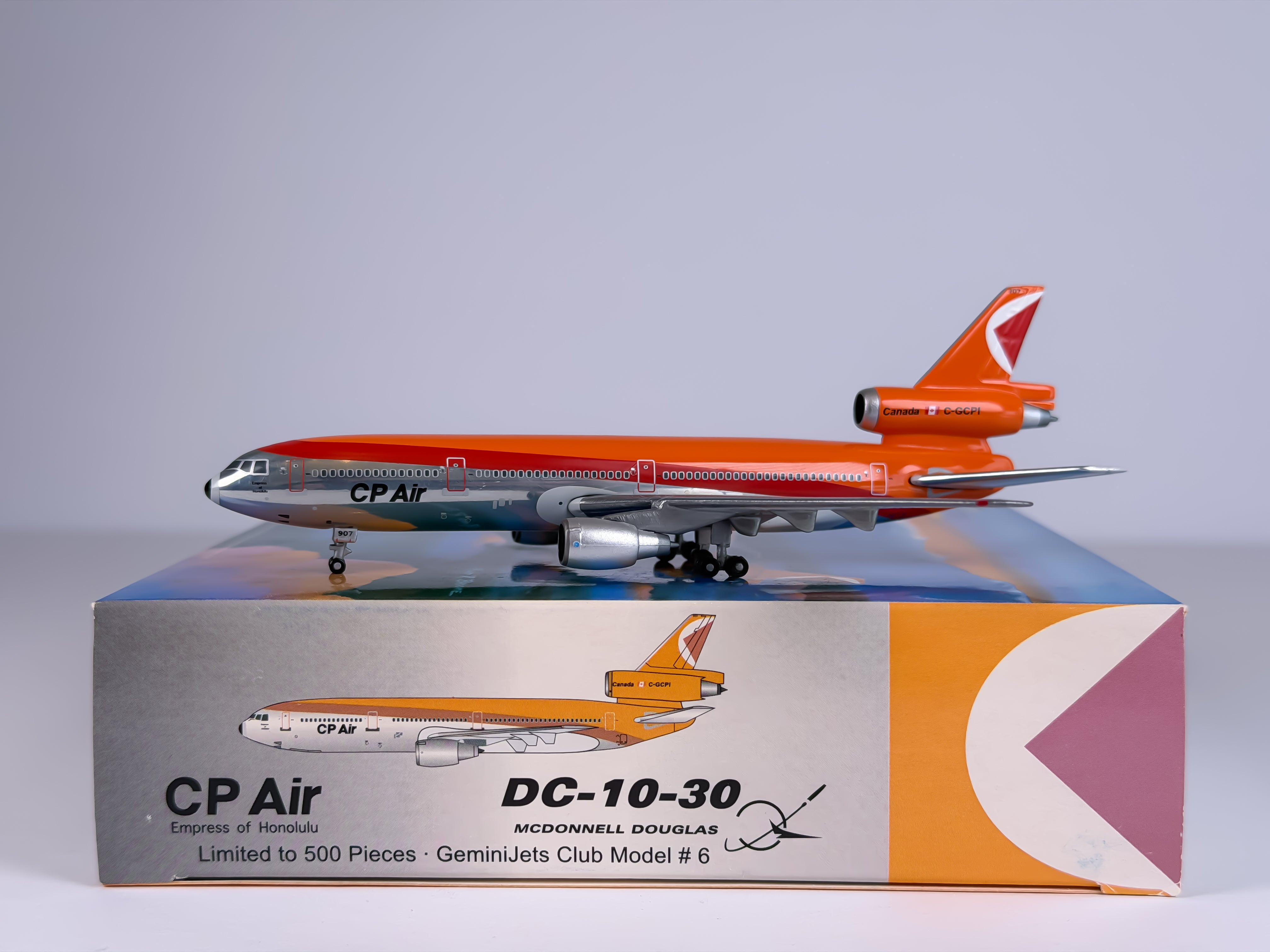 CP Air McDonnell Douglas DC-10-30 1:400 Gemini Jets C-GCPI (GJCDN713)