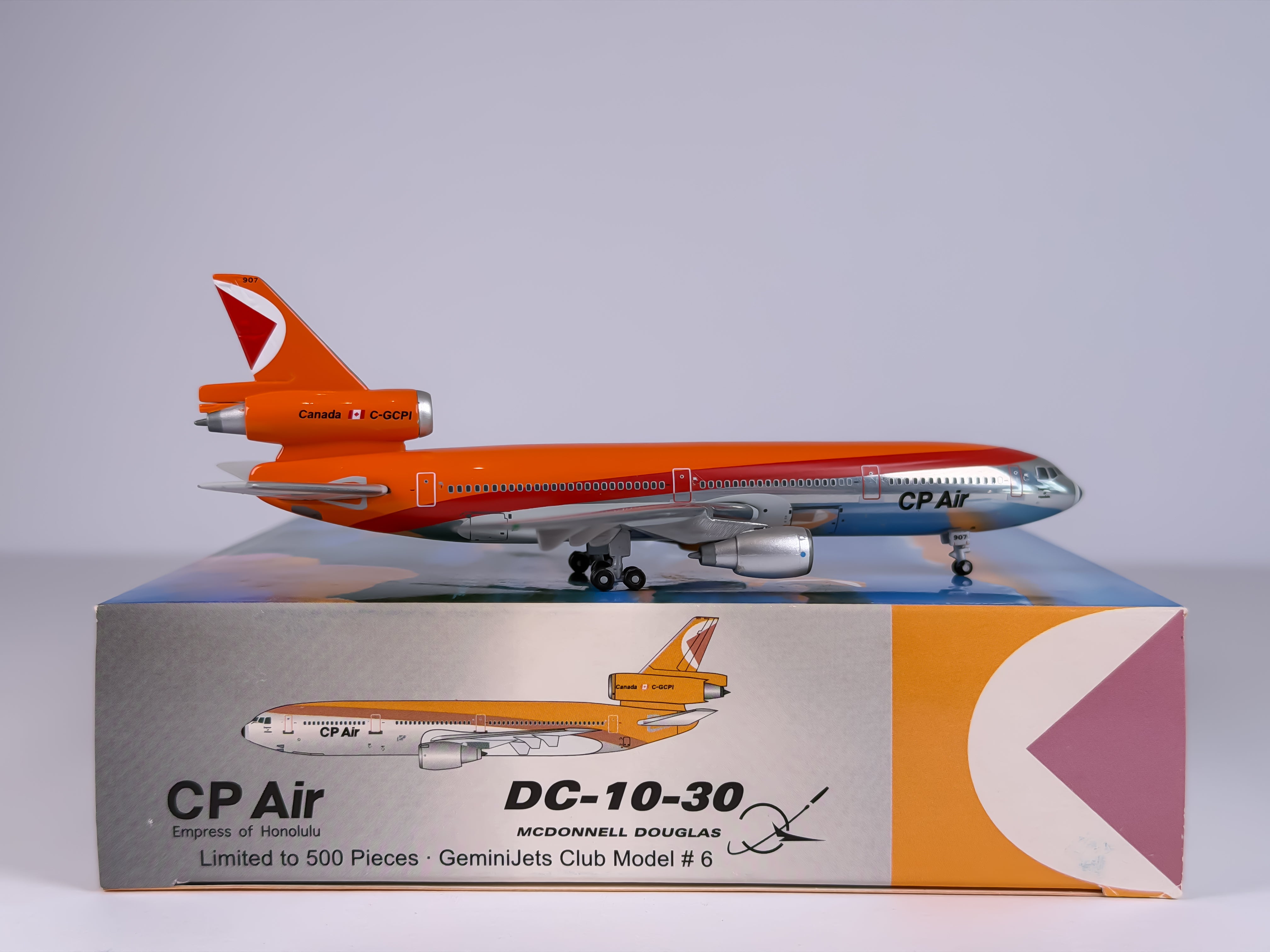 CP Air McDonnell Douglas DC-10-30 1:400 Gemini Jets C-GCPI (GJCDN713)