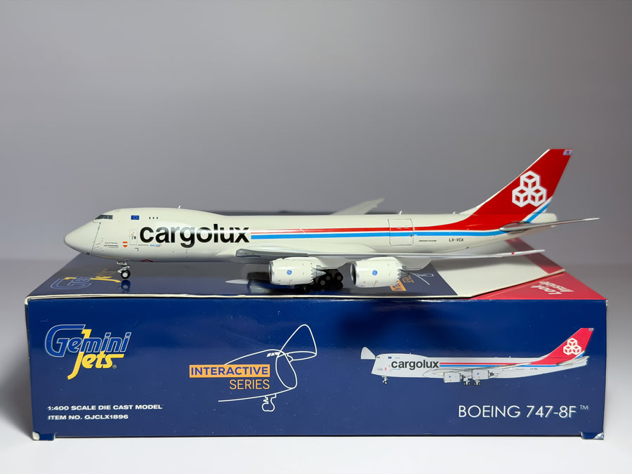 Cargolux Boeing 747-8F 1:400 Gemini Jets LX-VCA (GJCLX1896)