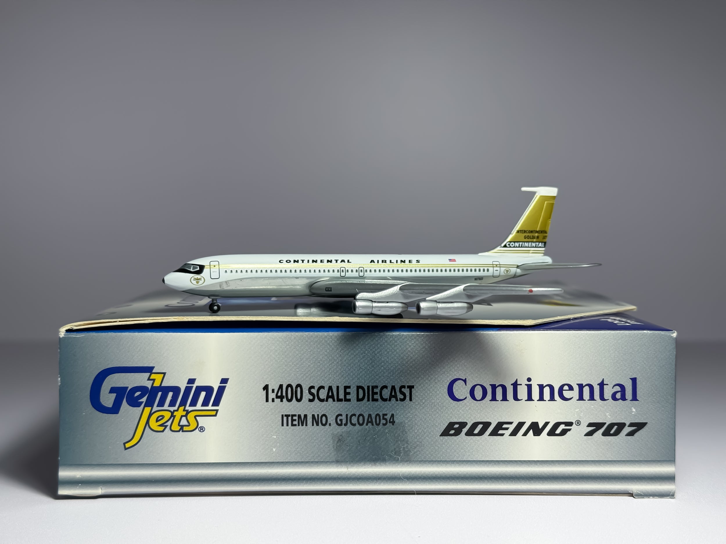 Continental Airlines Boeing 707-300 1:400 Gemini Jets N17322 (GJCOA054)