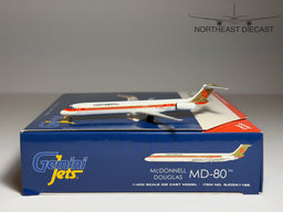 Continental Airlines McDonnell Douglas MD-80 1:400 Gemini Jets N9801F (GJCOA1166)