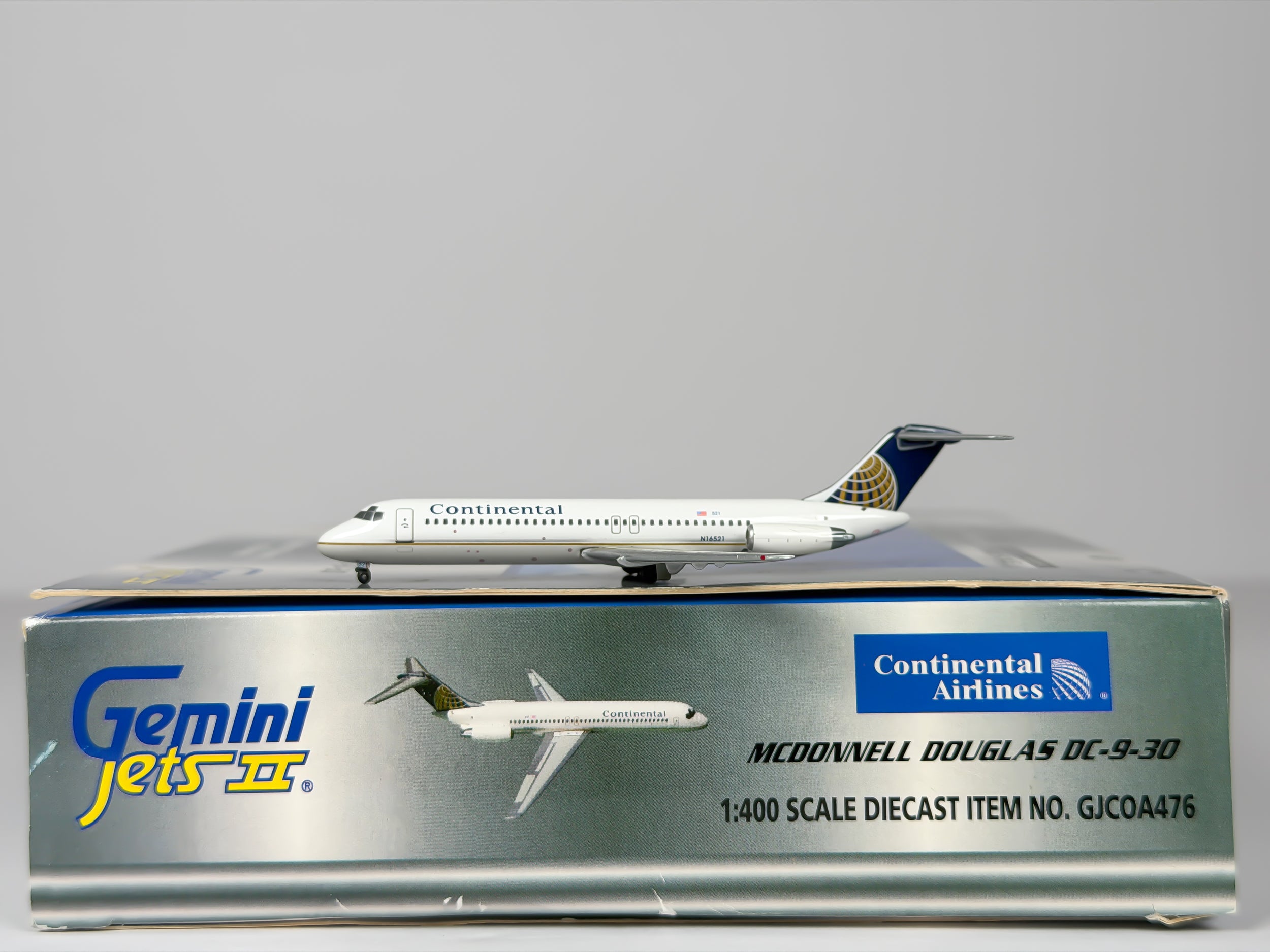 Continental Airlines Douglas DC-9-30 1:400 Gemini Jets N16521 (GJCOA476)