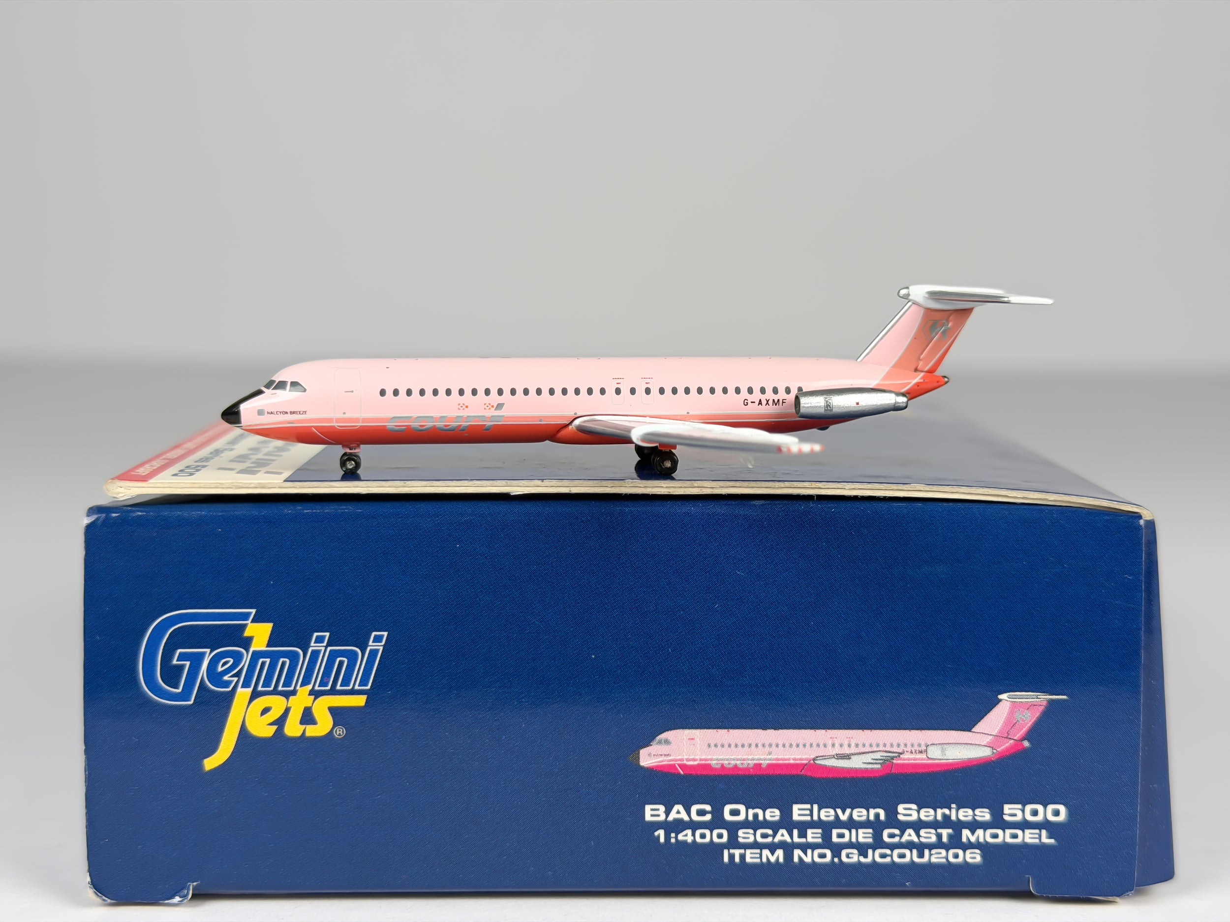 Court Line BAC 1-11 1:400 Gemini Jets G-AXMF (GJCOU206)