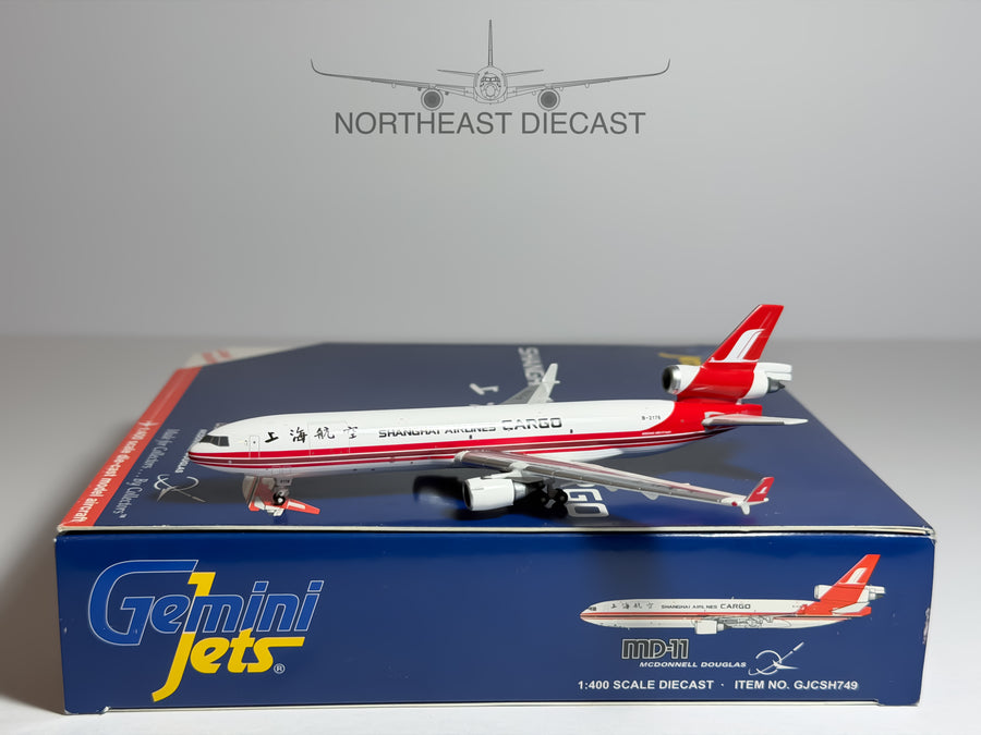 Shanghai Airlines Cargo McDonnell Douglas MD-11F 1:400 Gemini Jets B-2176 (GJCSH749)