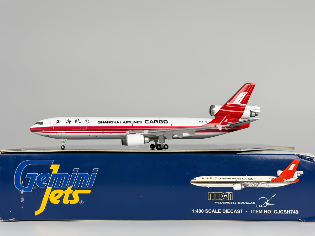 Shanghai Airlines Cargo McDonnell Douglas MD-11F 1:400 Gemini Jets B-2176 (GJCSH749)
