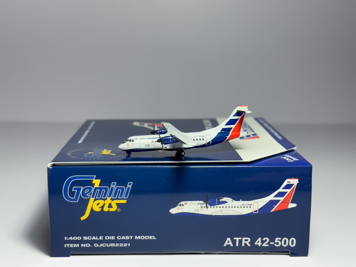 Cubana ATR 42-500 1:400 Gemini Jets CU-T1240 (GJCUB2221)