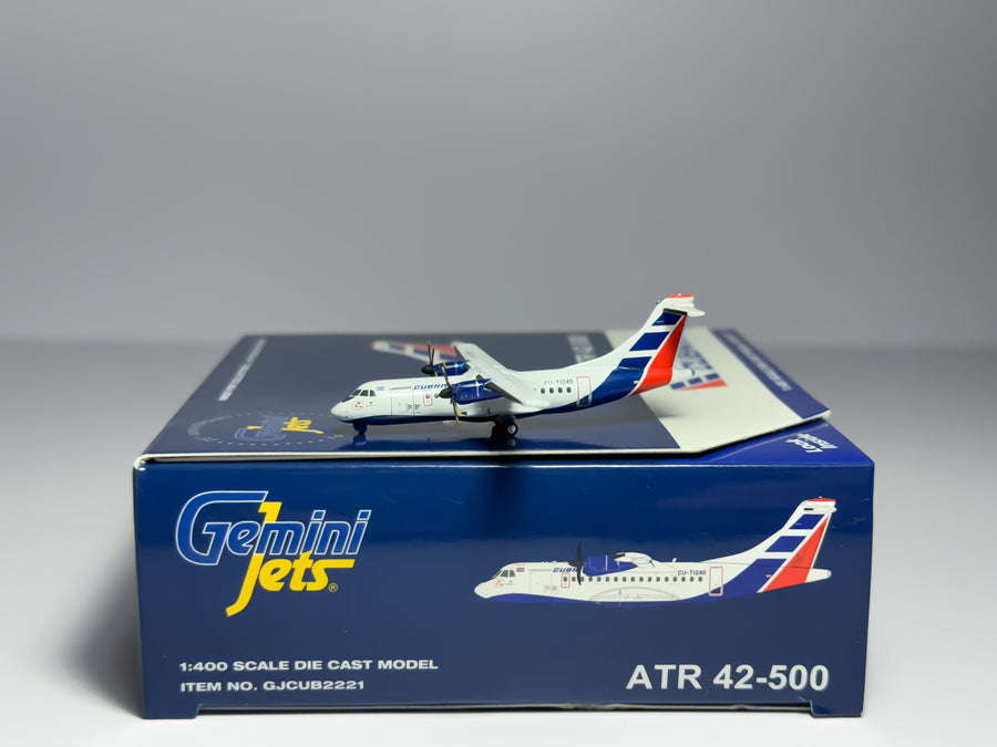 Cubana ATR 42-500 1:400 Gemini Jets CU-T1240 (GJCUB2221)