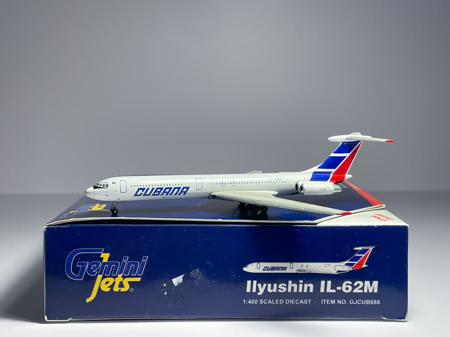 Cubana Ilyushin IL-62M 1:400 Gemini Jets CU-T1284 (GJCUB688)