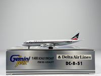 Delta Air Lines Douglas DC-8-50 1:400 Gemini Jets N801E (GJDAL077)