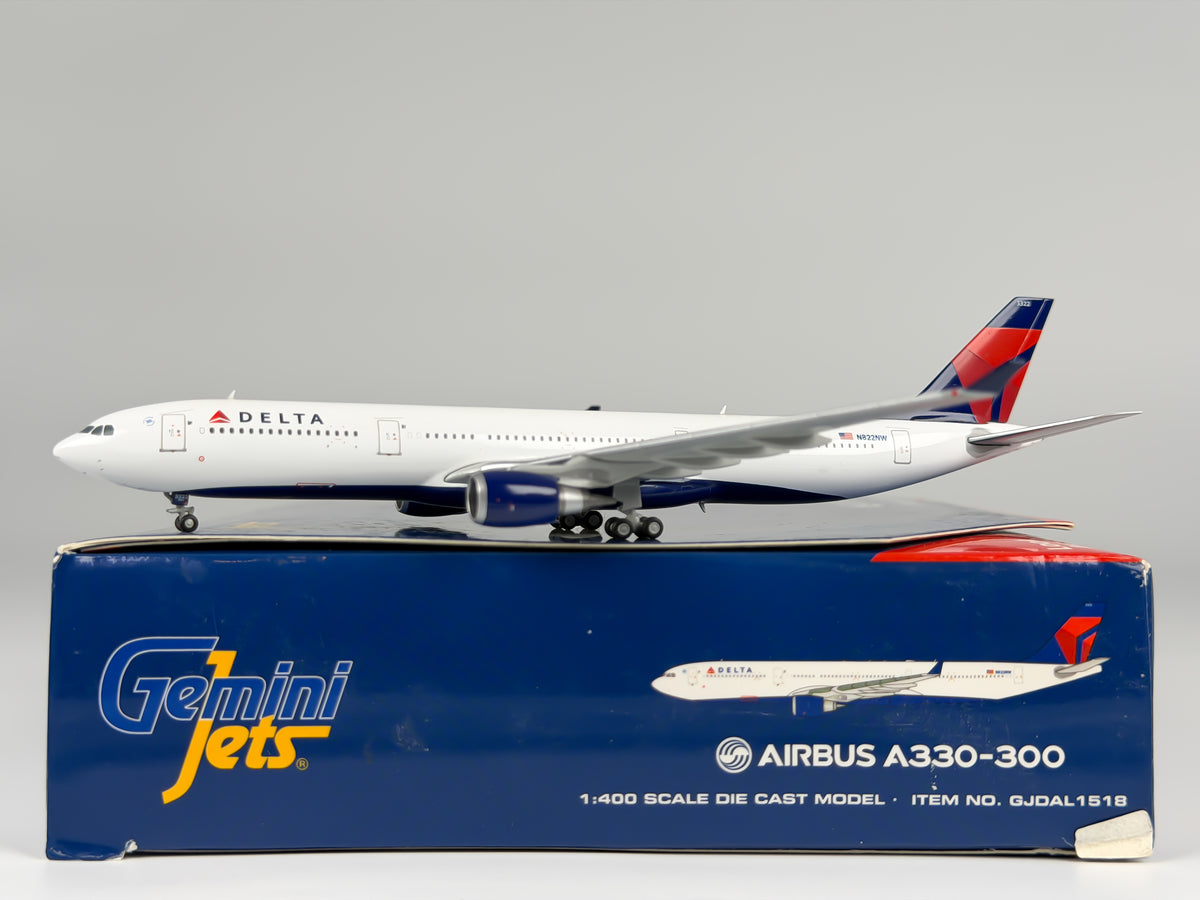 Delta Air Lines Airbus A330-300 1:400 Gemini Jets N822NW (GJDAL1518)