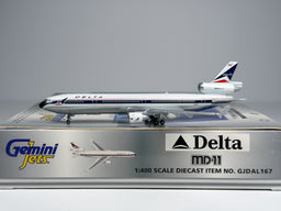 Delta Air Lines McDonnell Douglas MD-11 1:400 Gemini Jets N804DE (GJDAL167)