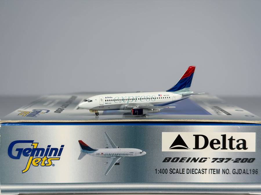 Delta Express Boeing 737-200 1:400 Gemini Jets N323DL (GJDAL196)