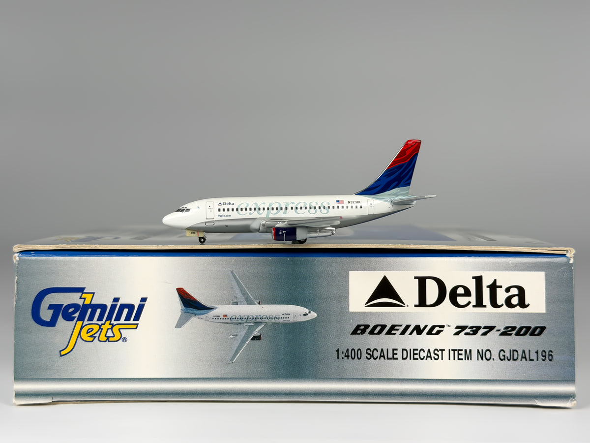 Delta Express Boeing 737-200 1:400 Gemini Jets N323DL (GJDAL196)