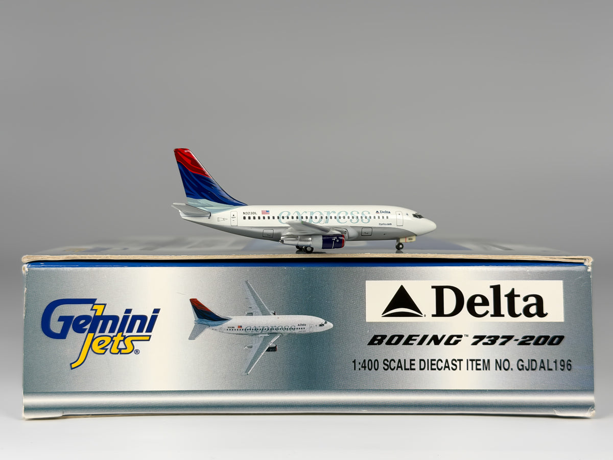 Delta Express Boeing 737-200 1:400 Gemini Jets N323DL (GJDAL196)